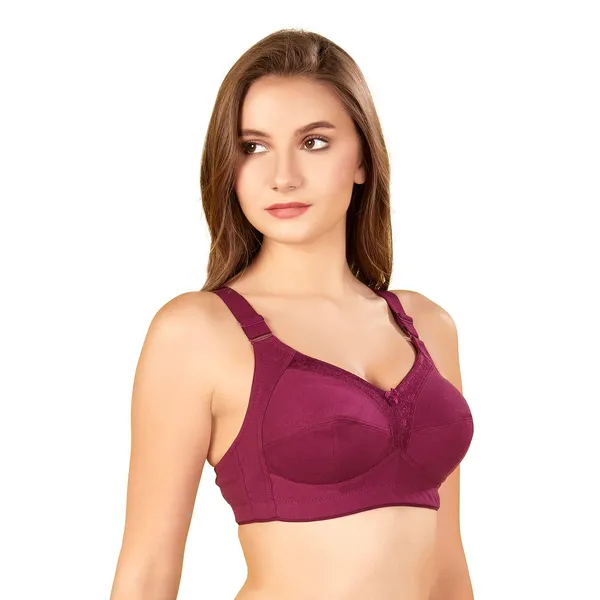 Bluenixie_Bn2204_Monica_Plus_Size_Cotton_Rich_Full_Coverage_Bra_Black