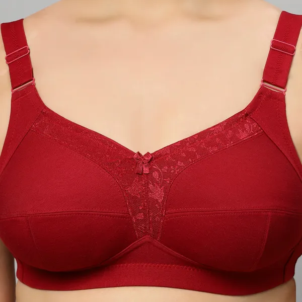 Bluenixie_Bn2204_Monica_Plus_Size_Cotton_Rich_Full_Coverage_Bra_Maroon