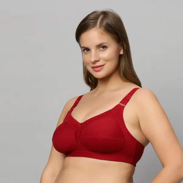 Bluenixie_Bn2204_Monica_Plus_Size_Cotton_Rich_Full_Coverage_Bra_Maroon
