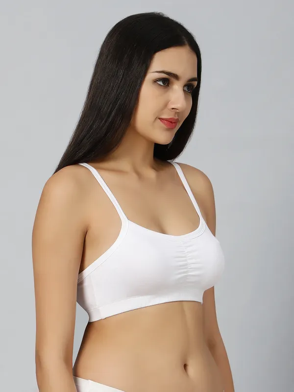 Bluenixie_Bn3815_Teenager_Cotton_Stretch_Bra_White