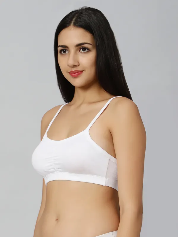 Bluenixie_Bn3815_Teenager_Cotton_Stretch_Bra_White
