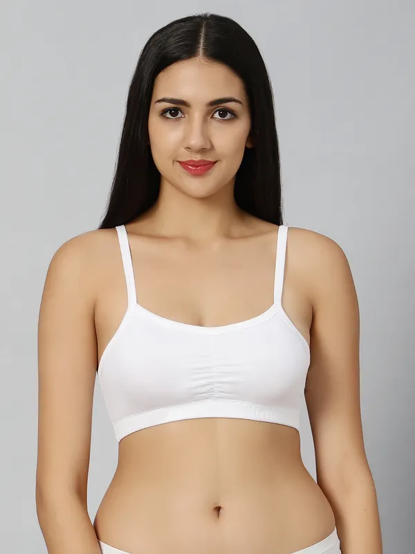 Bluenixie_Bn3815_Teenager_Cotton_Stretch_Bra_White