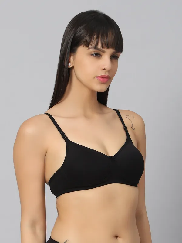 Bluenixie_Bn1805_Padded_T_Shirt_Bra_Black