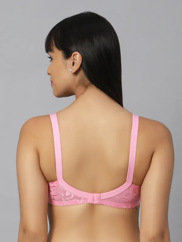 Bluenixie_Bnf356_Luxuria_Full_Coverage_Bra_Jaquard_Print_Maroon_Bnf356_Butterfly