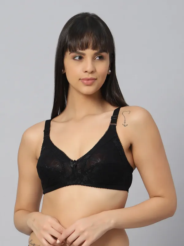 Bluenixie_Bnf356_Luxuria_Full_Coverage_Bra_Jaquard_Print_Black_Bnf356_Butterfly