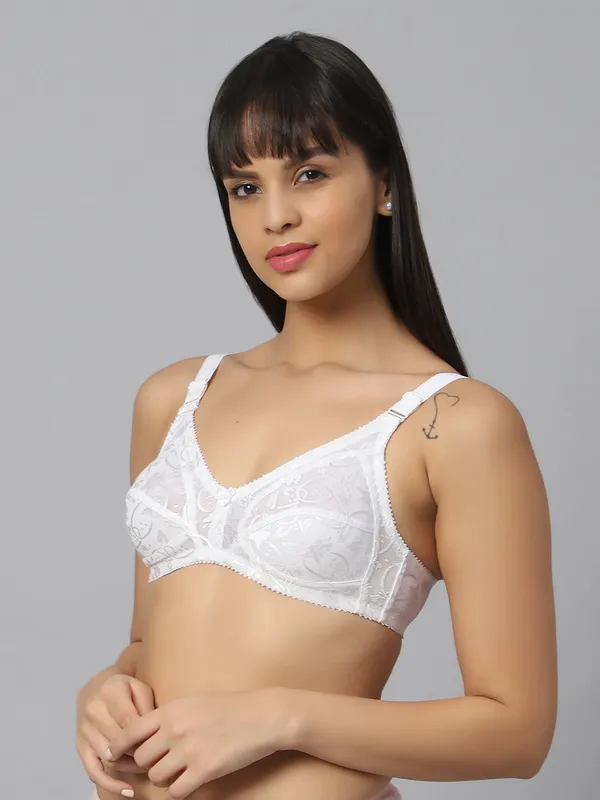 Bluenixie_Bnf356_Luxuria_Full_Coverage_Bra_Jaquard_Print_White_Bnf356_Butterfly