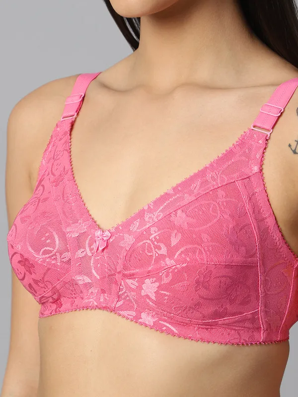 Bluenixie_Bnf356_Luxuria_Full_Coverage_Bra_Jaquard_Print_Carrot_Bnf356_Butterfly
