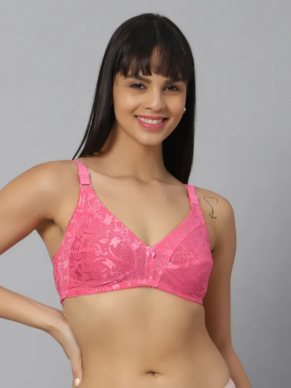 Bluenixie_Bnf356_Luxuria_Full_Coverage_Bra_Jaquard_Print_Red_Bnf356_Butterfly