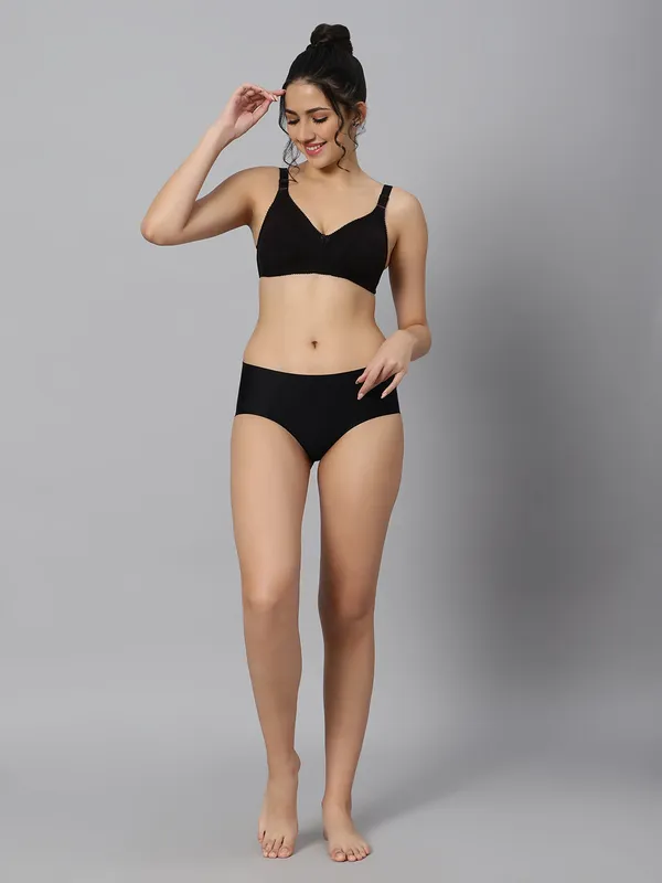Bluenixie_Bn0210_Luxuriant_Cotton_Rich_Full_Coverage_T_Shirt_Bra_Black