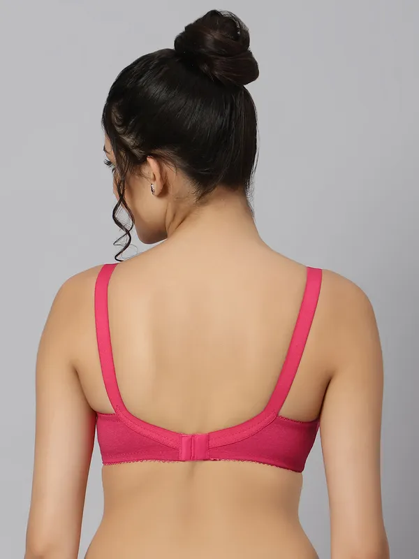 Bluenixie_Bn0210_Luxuriant_Cotton_Rich_Full_Coverage_T_Shirt_Bra_Pink
