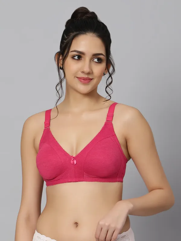 Bluenixie_Bn0210_Luxuriant_Cotton_Rich_Full_Coverage_T_Shirt_Bra_Pink