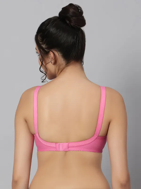 Bluenixie_Bn0210_Luxuriant_Cotton_Rich_Full_Coverage_T_Shirt_Bra_Fuchsia