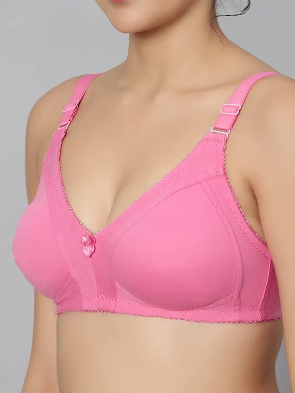 Bluenixie_Bn0210_Luxuriant_Cotton_Rich_Full_Coverage_T_Shirt_Bra_Fuchsia