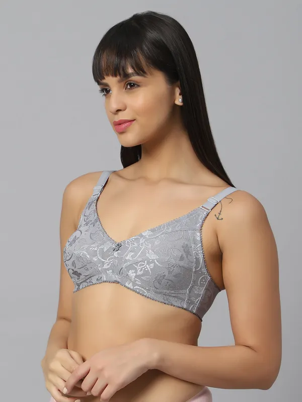 Bluenixie_Bnf356_Luxuria_Full_Coverage_Bra_Jaquard_Print_Grey_Bnf356_Butterfly