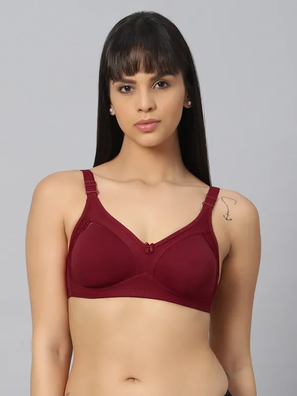 Bluenixie_Bn1701_Cotton_Rich_Full_Coverage_Bra_Maroon