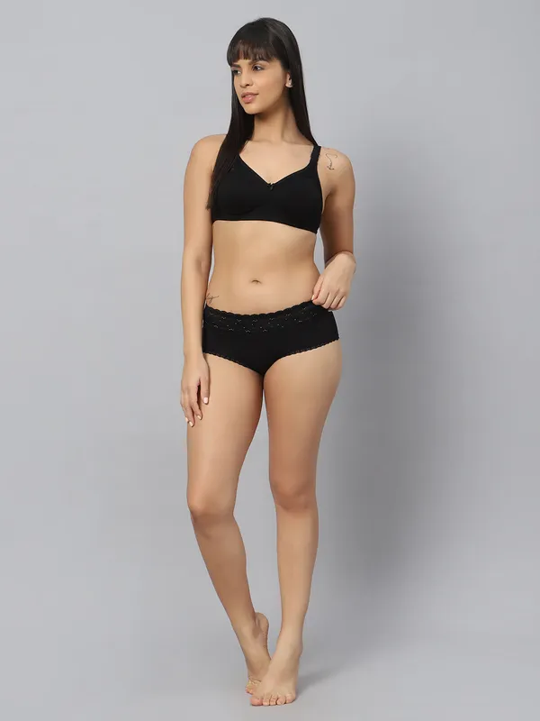 Bluenixie_Bn1701_Cotton_Rich_Full_Coverage_Bra_Black