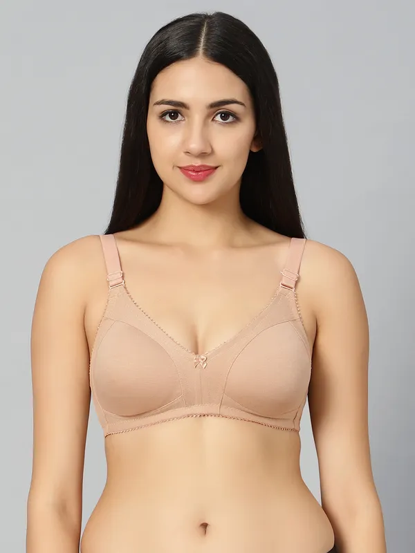 Bluenixie_Bn0210_Luxuriant_Cotton_Rich_Full_Coverage_T_Shirt_Bra_Red