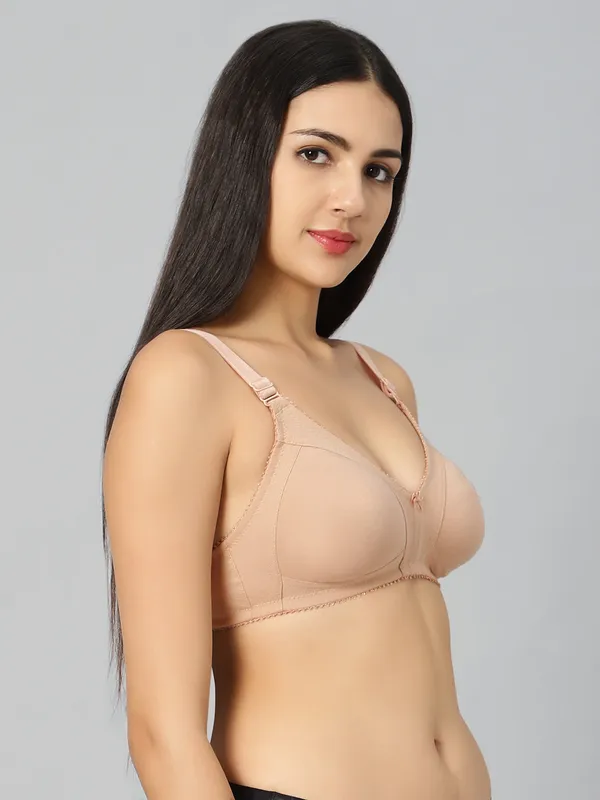 Bluenixie_Bn0210_Luxuriant_Cotton_Rich_Full_Coverage_T_Shirt_Bra_Red
