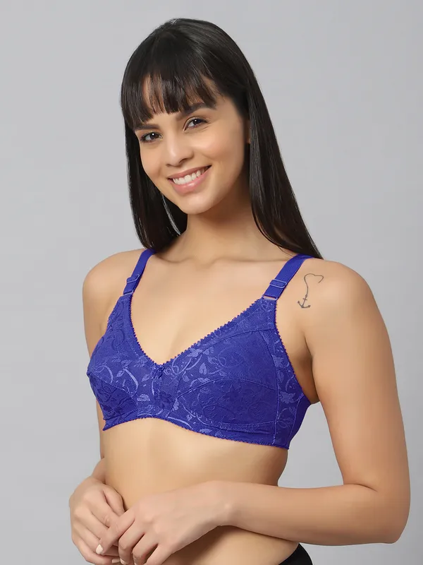 Bluenixie_Bnf356_Luxuria_Full_Coverage_Fashion_Bra_With_Jacquard_Print_R_Blue
