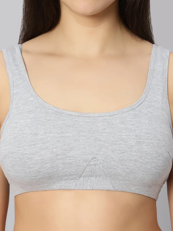 Bluenixie_Bn3014_Sproty_Slip_On_Medium_Impact_Sports_Bra_Lounge_Bra_Grey