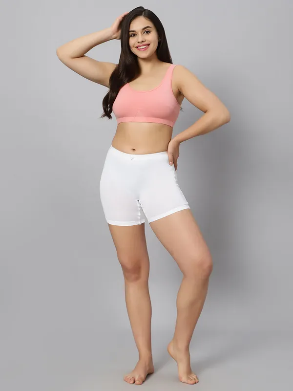 Bluenixie_Bn3014_Sproty_Slip_On_Medium_Impact_Sports_Bra_Lounge_Bra_Peach