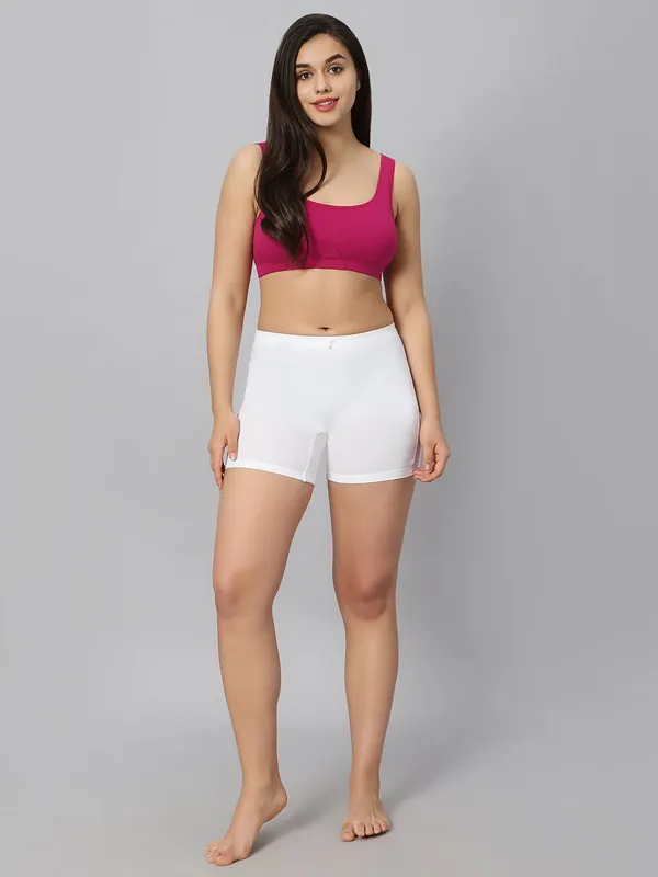 Bluenixie_Bn3014_Sproty_Slip_On_Medium_Impact_Sports_Bra_Lounge_Bra_Magenta