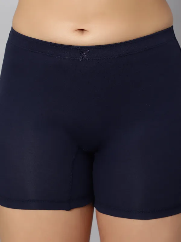 Bluenixie_Bnsl0020_Semilongs_Anti_Chaffing_Stretch_Cotton_Boys_Shorts_N_Blue