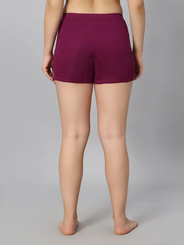 Bluenixie_Bnsl0020_Semilongs_Anti_Chaffing_Stretch_Cotton_Boys_Shorts_Wine