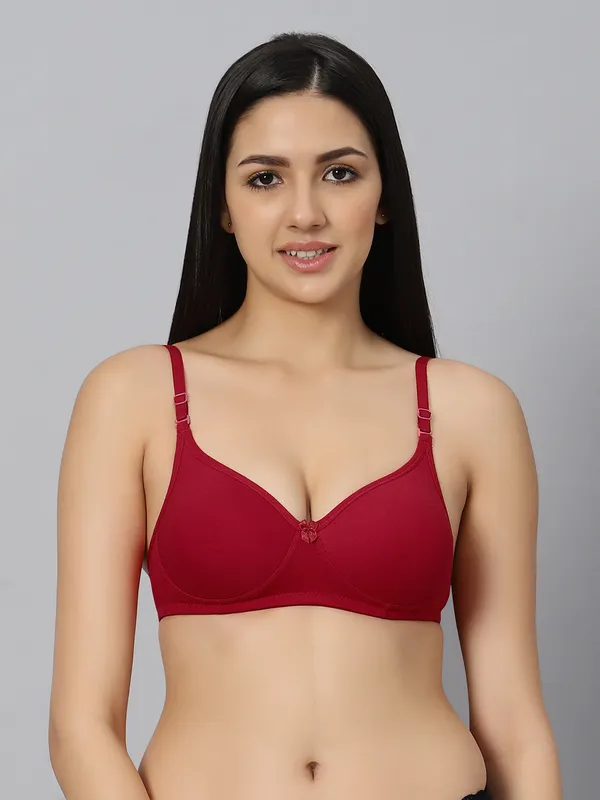 Bluenixie_Bn1805_Padded_T_Shirt_Bra_Carrot