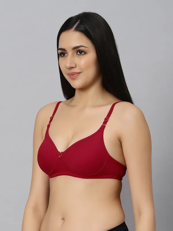 Bluenixie_Bn1805_Padded_T_Shirt_Bra_Carrot