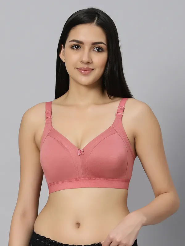 Bluenixie_Bn2514_Teesta_C_D_Cups_Cotton_Rich_Full_Coverage_T_Shirt_Bra_Coral