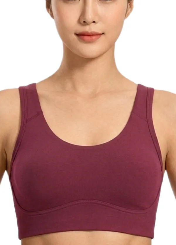FB27-MAROON_COTTON_LYCRA_SPORTS_BRA