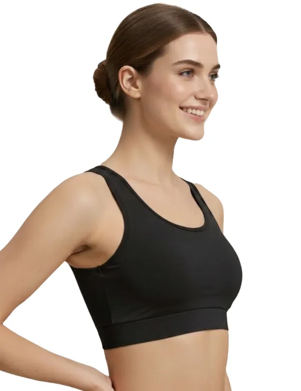 LX-FB25-BLACK_REMOVABLE_PADS_SPORTS_BRA_
