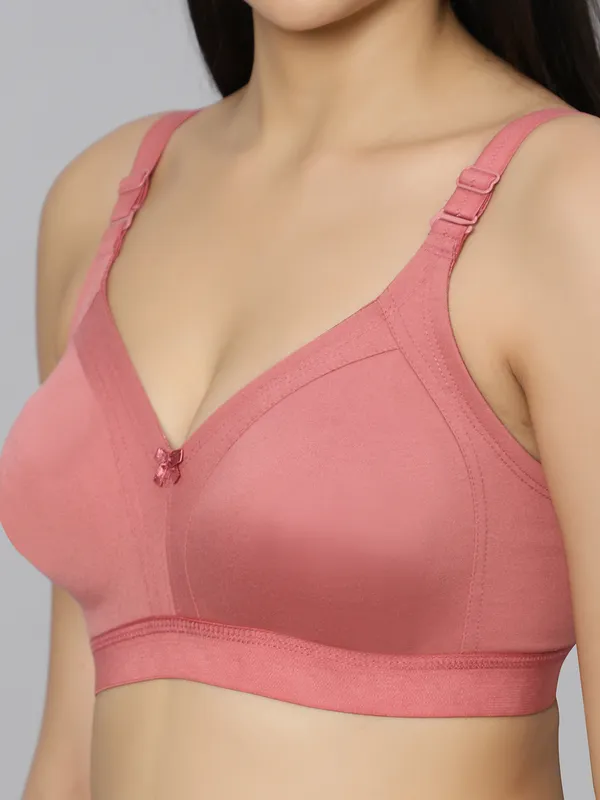 Bluenixie_Bn2514_Teesta_C_D_Cups_Cotton_Rich_Full_Coverage_T_Shirt_Bra_Coral