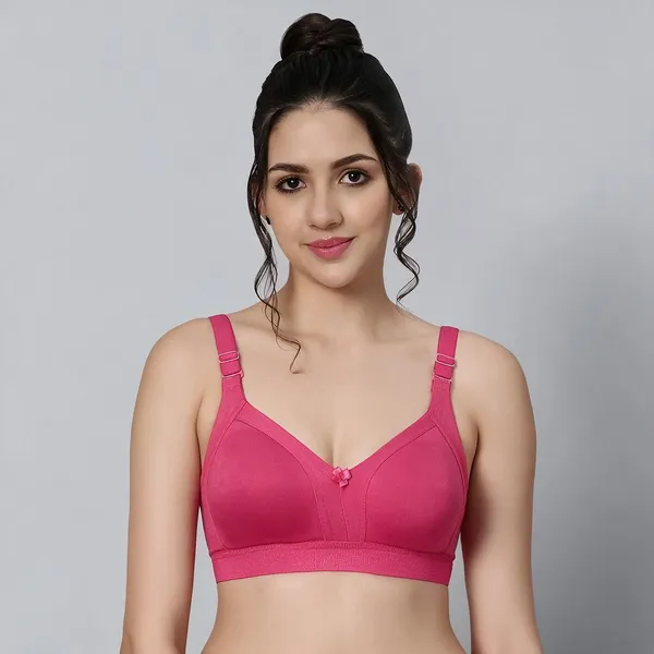 Bluenixie_Bn2514_Teesta_C_D_Cups_Cotton_Rich_Full_Coverage_T_Shirt_Bra_Pink