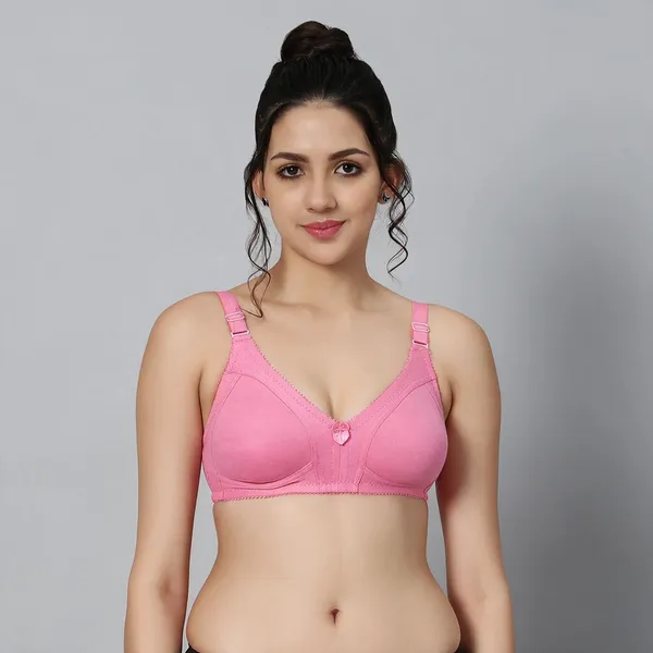 Bluenixie_Bn0210_Luxuriant_Cotton_Rich_Full_Coverage_T_Shirt_Bra_Fuchsia