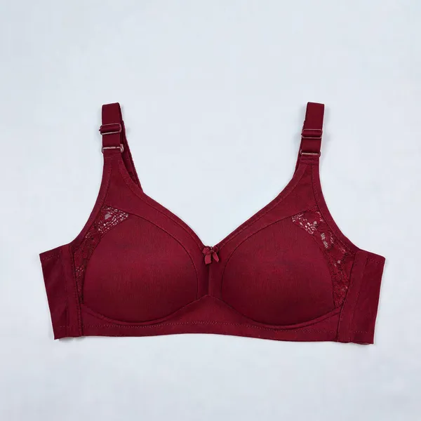 Bluenixie_Bn1701_Cotton_Rich_Full_Coverage_Bra_Maroon