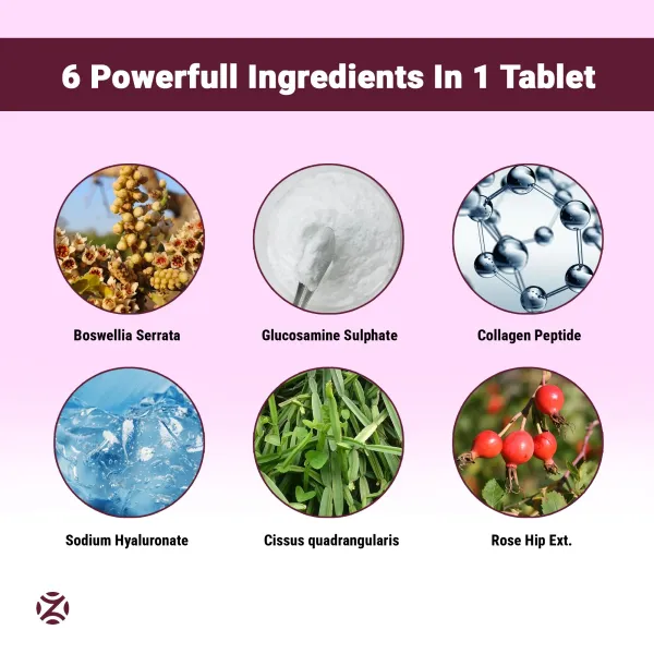 Collagen_Peptide_Glucosamine_Boswellia_Rosehip_Joint_Mobility_Support_Tablets