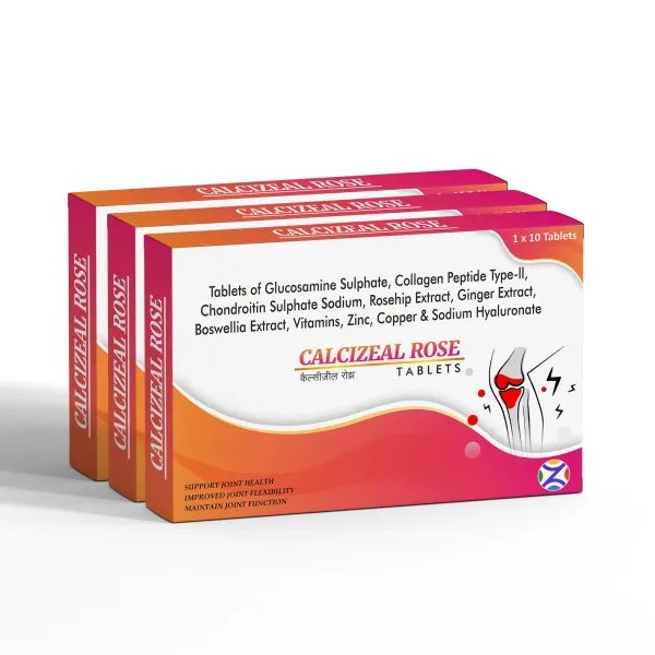 Calcizeal_Rose_Collagen_Glucosamine_Chondroitin_Rosehip_Joint_Support_Tablets