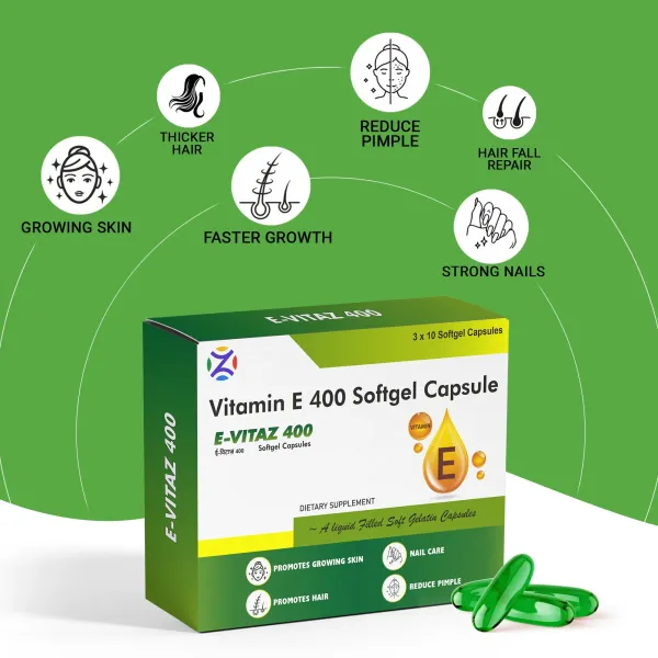 E_Vitaz_400Mg_Vitamin_E_Antioxidant_Skin_Hair_Immunity_Softgel_Capsules_-_Pack_of_2