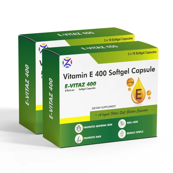 E_Vitaz_400Mg_Vitamin_E_Antioxidant_Skin_Hair_Immunity_Softgel_Capsules_-_Pack_of_2