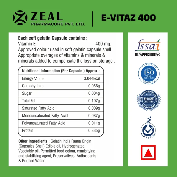 E_Vitaz_400Mg_Vitamin_E_Antioxidant_Skin_Hair_Immunity_Softgel_Capsules_-_Pack_of_2