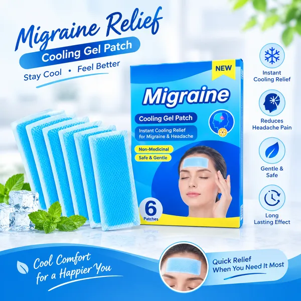 Migraine_Cooling_Relief_Gel_Patches_Pack_Of_6