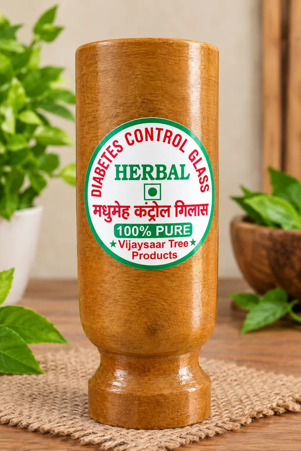 Vijaysaar_Wood_Traditional_Herbal_Drinking_Glass