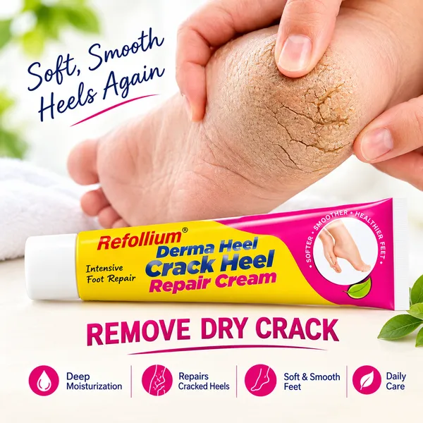 Refollium_Derma_Urea_Shea_Butter_Crack_Heel_Repair_Cream