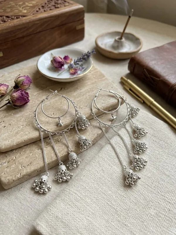Silver_Toned_Oxidized_Hoop_Earrings_for_Women