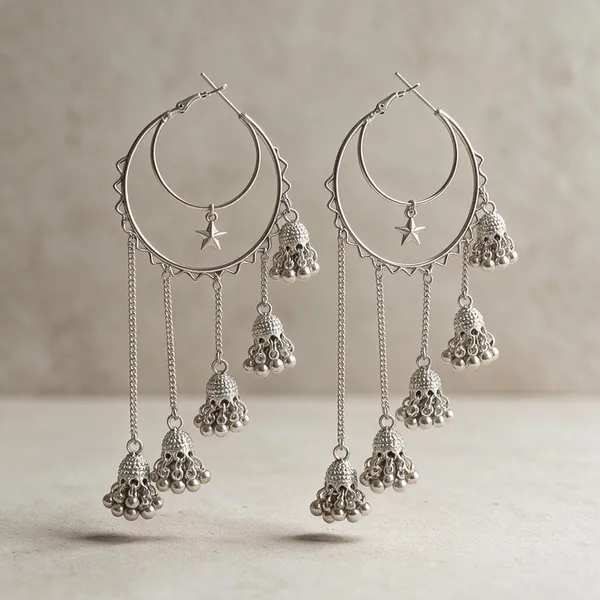 Silver_Toned_Oxidized_Hoop_Earrings_for_Women