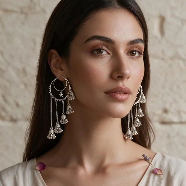Silver_Toned_Oxidized_Hoop_Earrings_for_Women