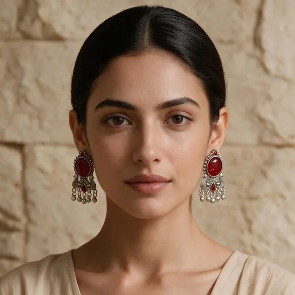 Multicolor_Oxidised_Silver_Jhumka_Earrings_for_Women