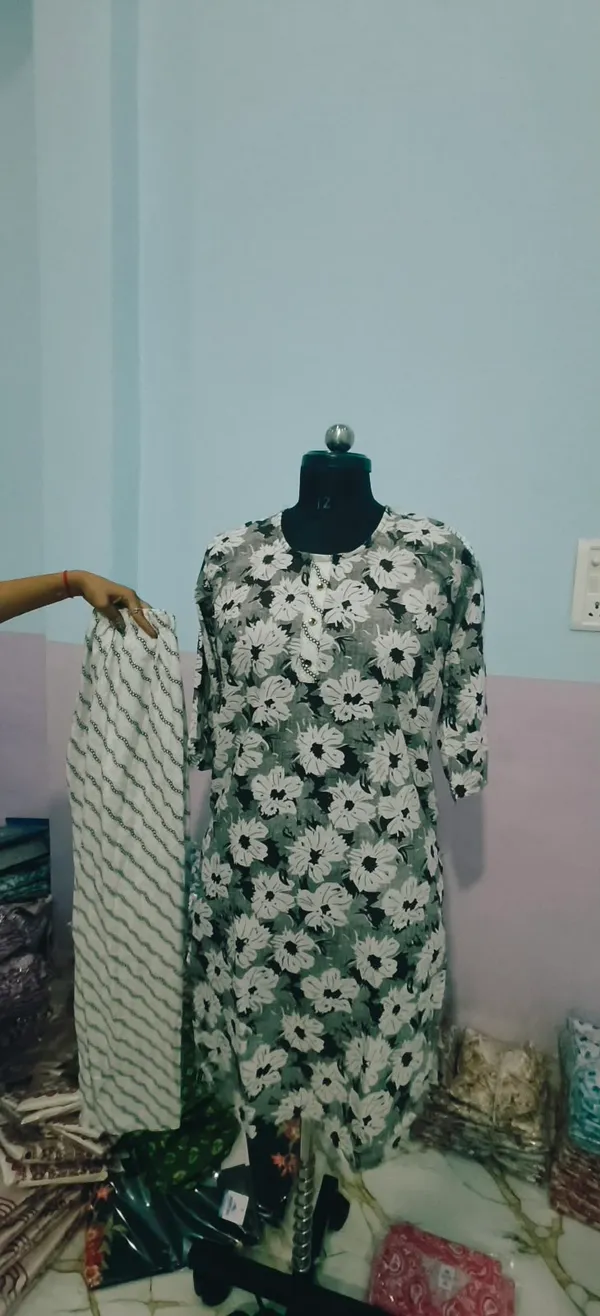 Green_Floral_Print_Straight_Kurta_Set_for_Women